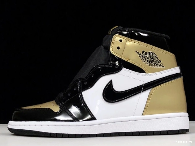 TB Glod 1 High 861428-007 Air Jordan Retro Toe 0816